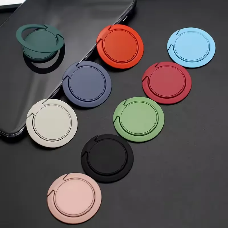Finger Ring Phone Stand Suitable for General Motors Magnetic Installation Phone Back Attach Stand Color Phone Stand 360 °