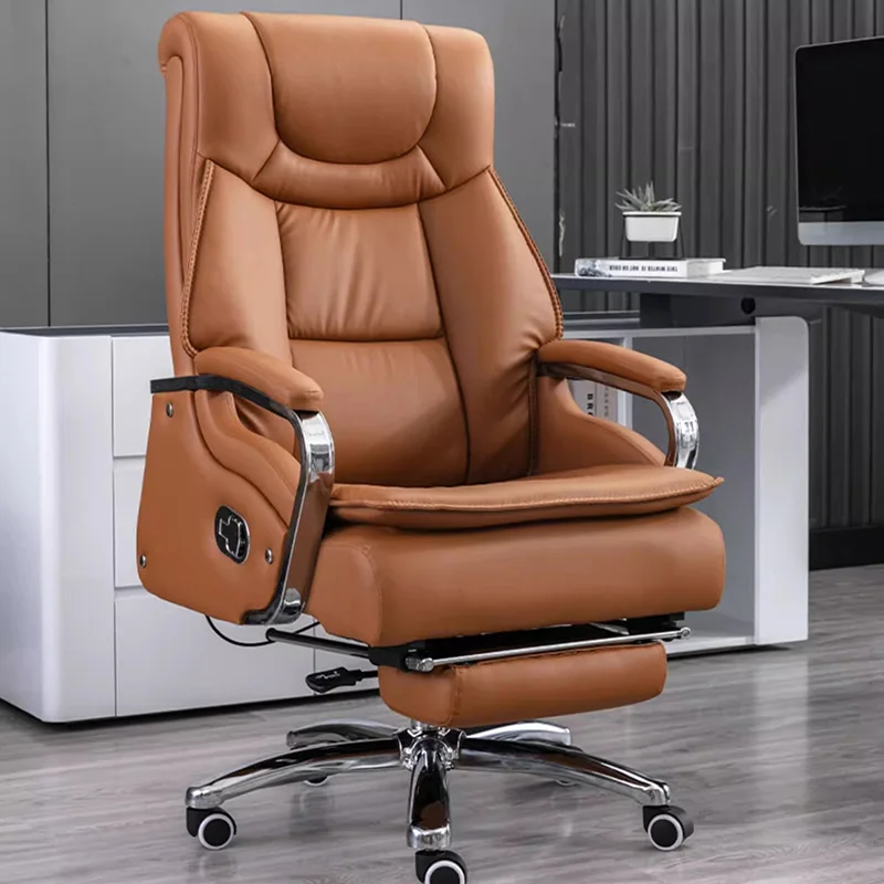 

Swivel Desk Chair Ergonomic Mobile Floor Comfy Rolling Luxury Design Office Chairs Reclining Silla Gamer Furniture MQ50BG