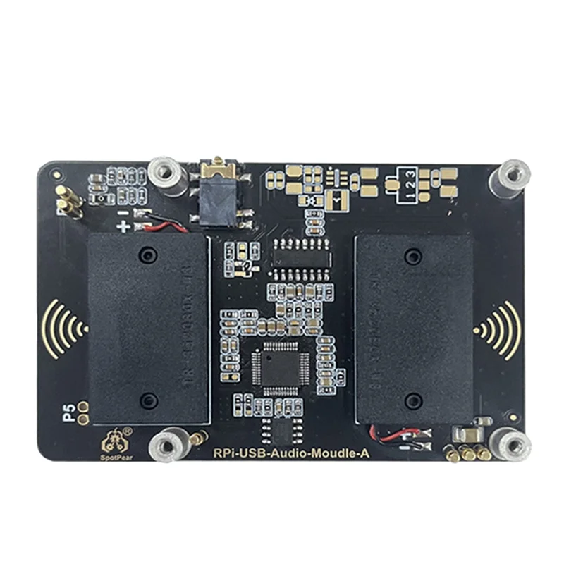 USB Audio Sound Card Module HAT For Raspberry Pi 4B With Earphone Jack Buzzer Speaker For Rpi 4B Parts-N36R