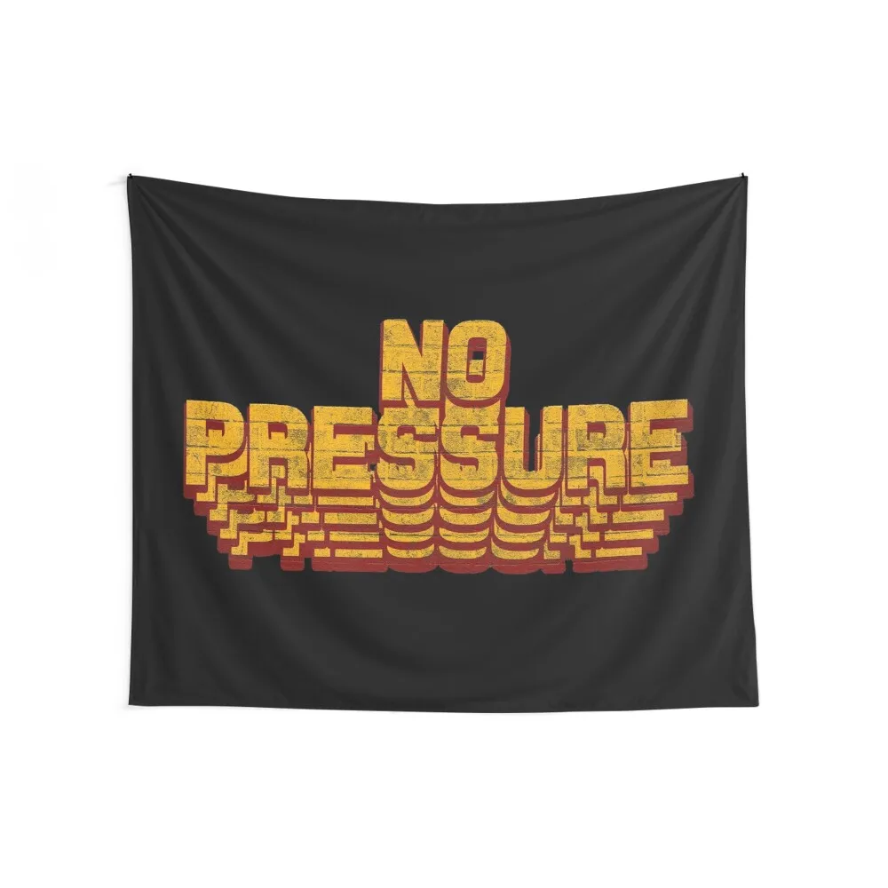 Logic No Pressure Brick Wall Graffiti Graphic Design Tapestry Room Aesthetic Decor Aesthetic Decoration Tapestry