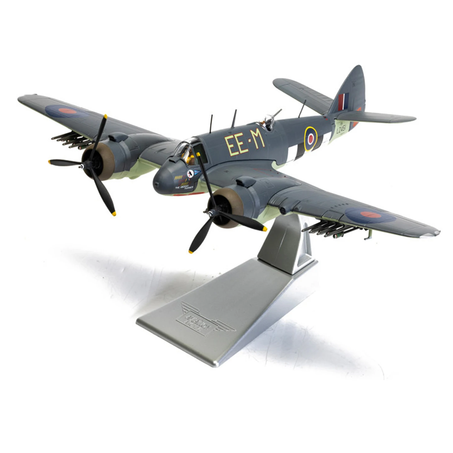 

AA28604 1/72 Bristol Beaufighter TF.X - LZ451 / EE-M - ‘The Ancient Mariner’ Static alloy aircraft model