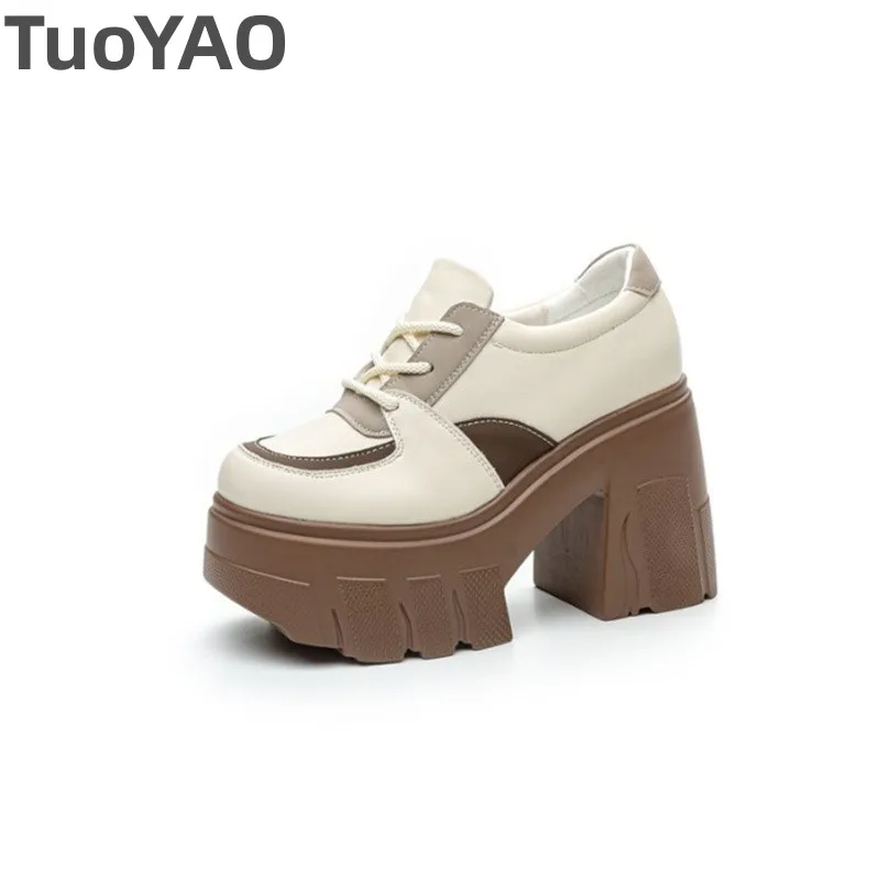 

11 см новые женские роскошные туфли-лодочки на танкетке из микрофибры, удобные ботильоны из натуральной кожи, весенне-осенние ботильоны