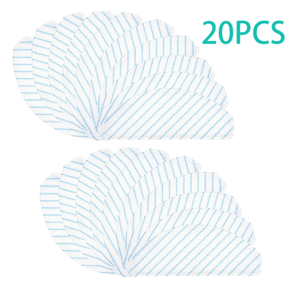 

Compatible with Ecovacs Deebot Ozmo T8 T8+/ T8 Aivi T9 Aivi / N8 Pro/ N8 Pro+ Robot Vacuum Cleaner Disposable Mop Pads Parts