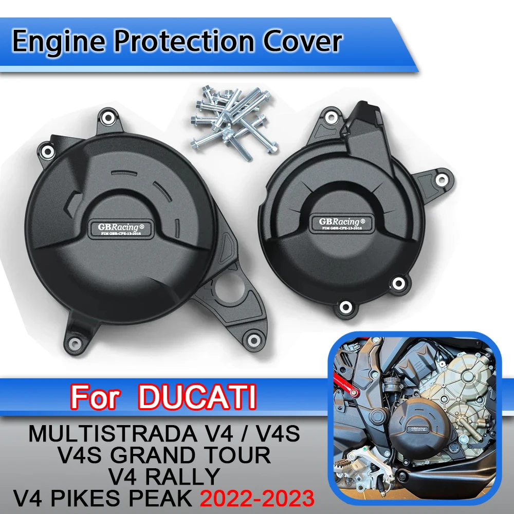 For Ducati MULTISTRADA V4 V4S / V4S GRAND TOUR / V4 RALLY / V4 PIKES PEAK 2022-2023 Engine Protection Cover