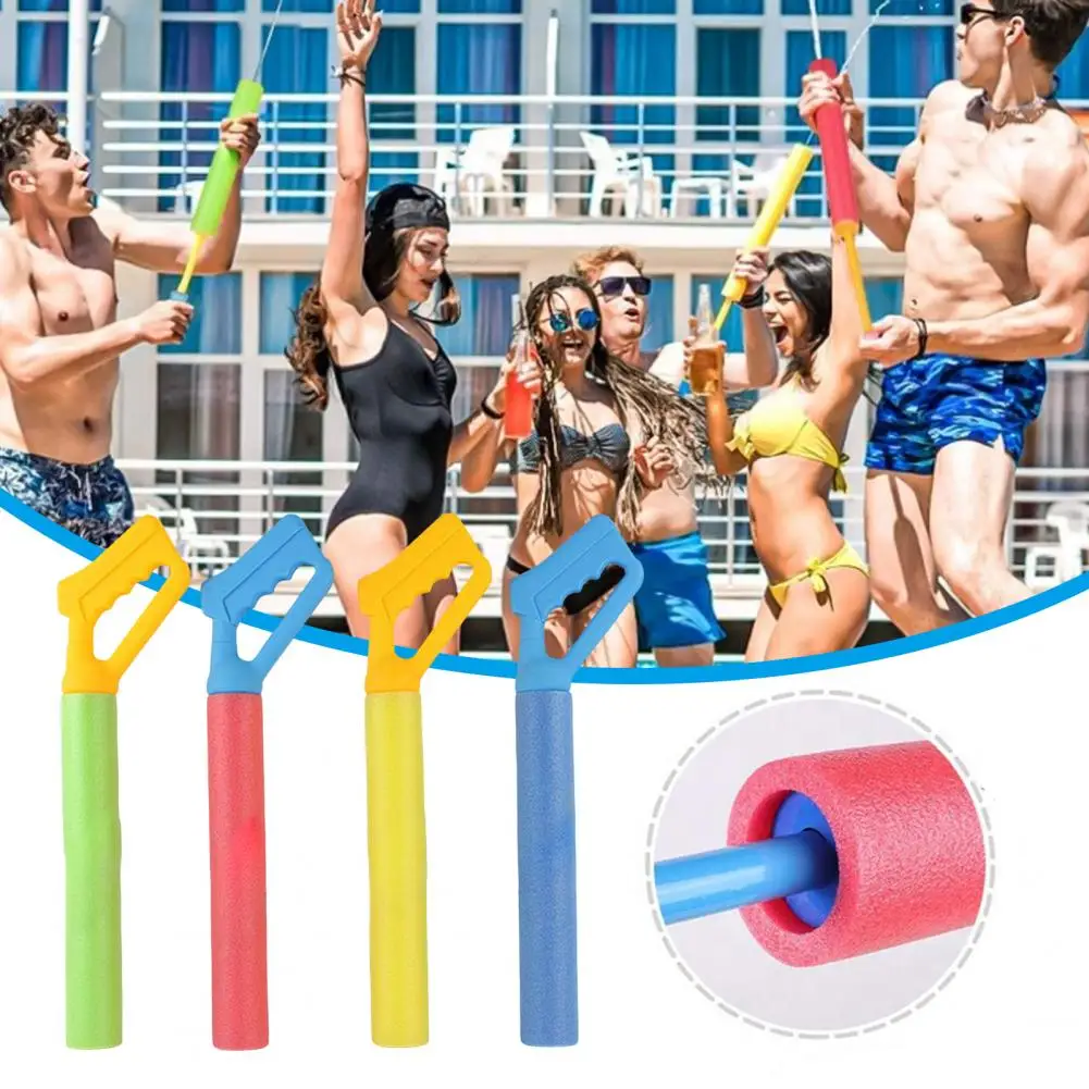 

1/2/4/6Pcs Kids Water Toy EVA Handle Water Guns Long Range Water Shooter Summer Beach Yard Swimming Pool Water- Squirt Toy Gift