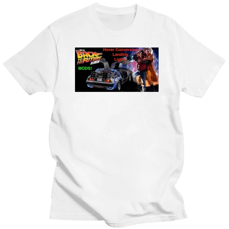 Back To The Future Movie DeloreanUnique design shirtSleeveless T-Shirtt shirts for menTops shirtShort Sleeve T-Shirt