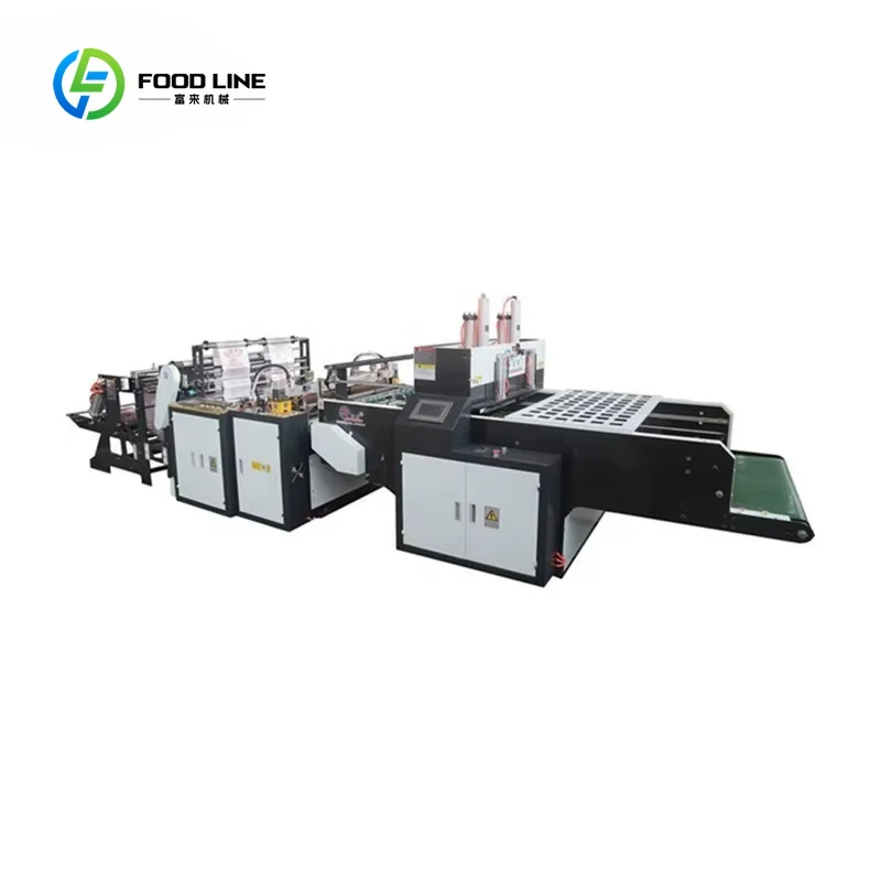 Customized 600pcs/min for Paper and T-shirt Bags High-speed Automatic Compostable Plastic New Condition General