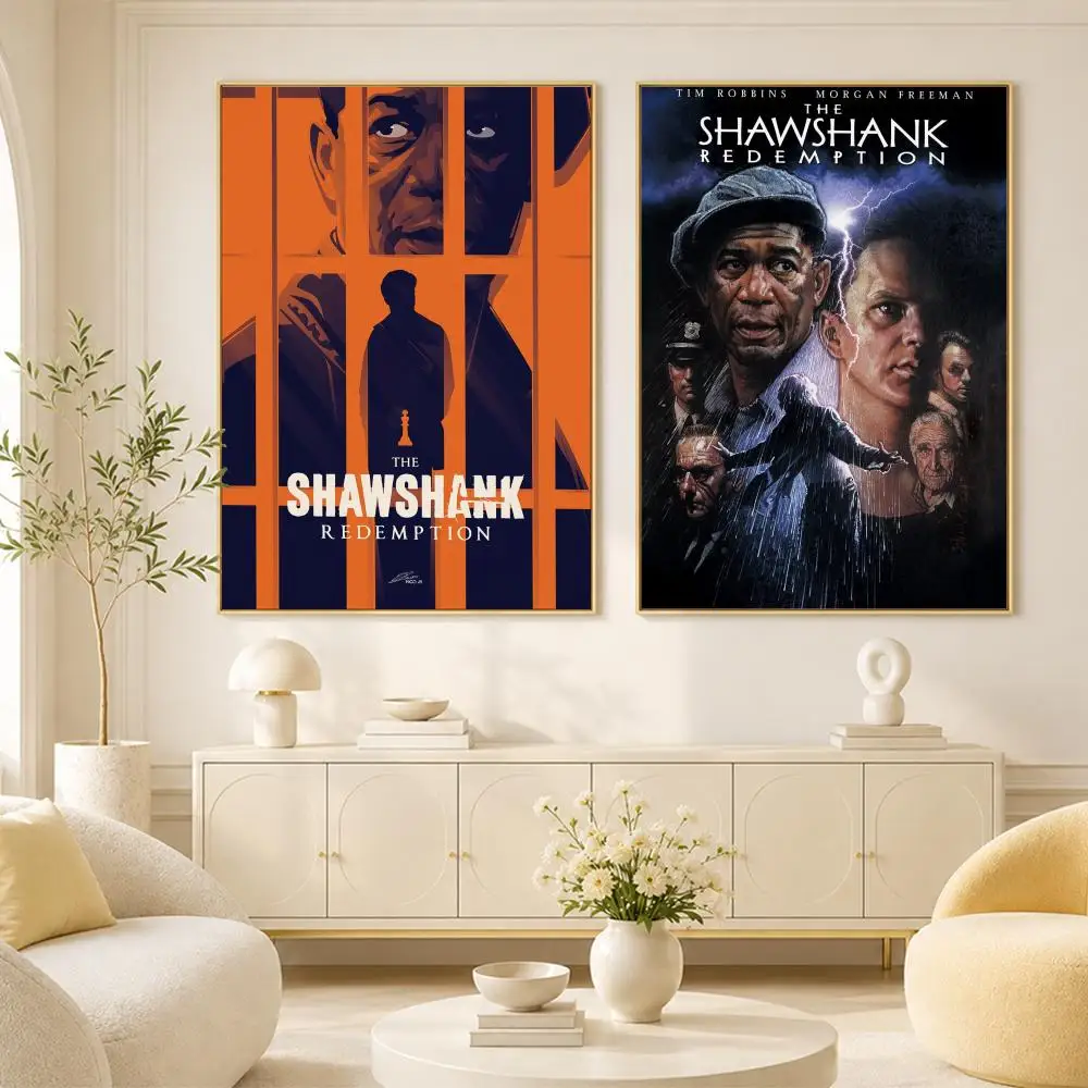 The Shawshank Redemption Poster Room Home Decoration Interior Wall Art Printing Garage Posters Gift