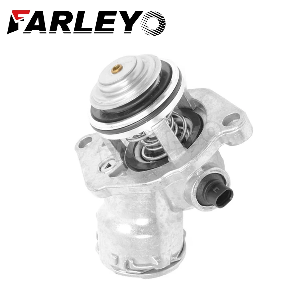 Farleyo 2722000115 Car Engine Coolant Thermostat Assembly For Mercedes-Benz ML350 C300 C350 E350 R350 C280 2722000115 2722000015