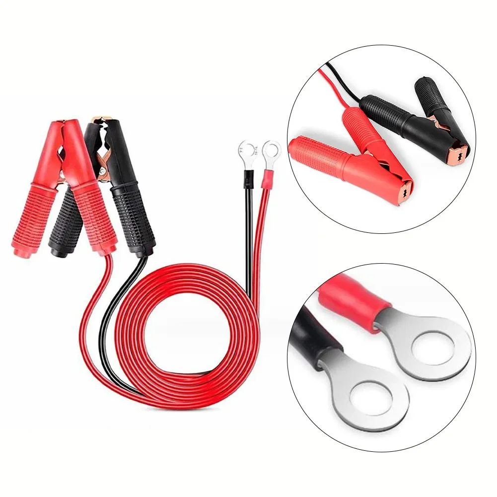 Clip per batteria con fusibile 30A per cavo di prolunga per auto Adattatore a sgancio rapido Disconnessione per cavo morsetto batteria per auto moto