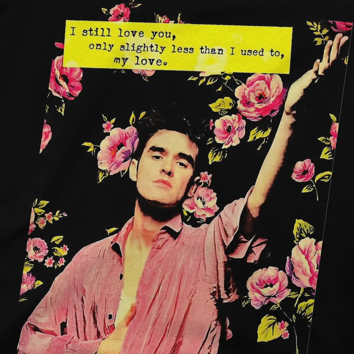 Morrissey magliette da uomo The Smiths Awesome Tees T-shirt girocollo a maniche corte in cotone con stampa grafica