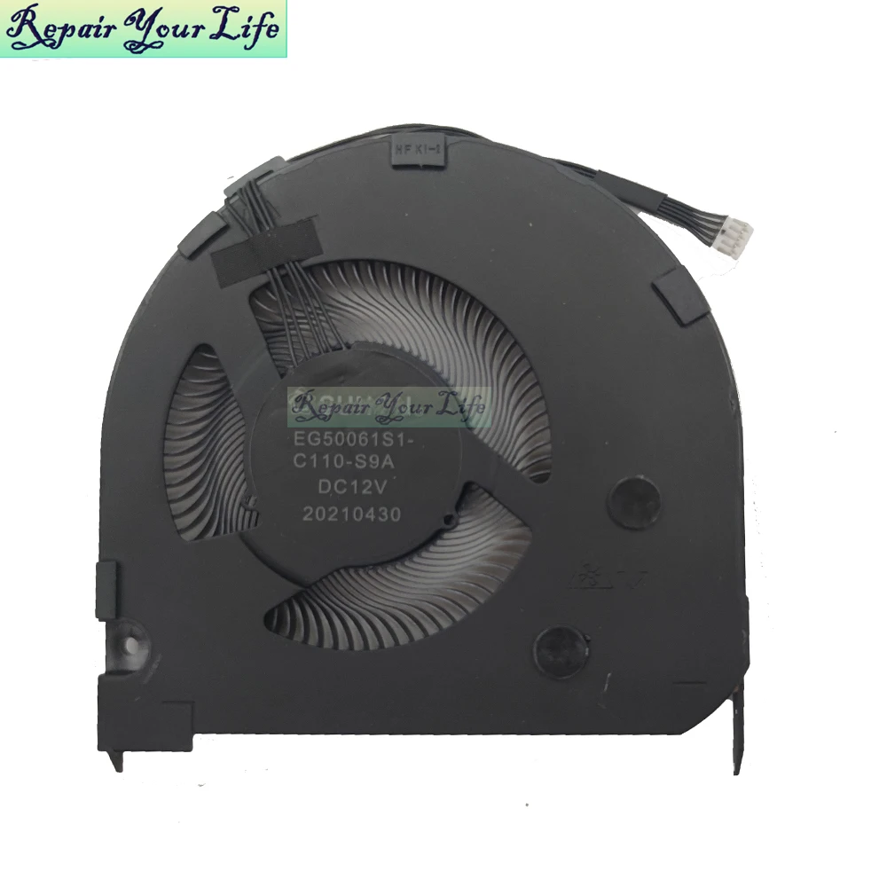 Wentylator chłodzący procesor do Lenovo ThinkPad T15P P15V Gen 1 2 3 20TQ 21A9 21D8 20TN Radiator chłodnicy DC12V EG50061S1-C110-S9A — zdjęcie produktu 4