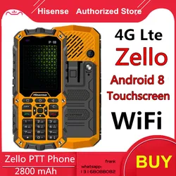 Hisense D11 IP68 смартфон 4G LTE Zello сенсорный экран Wifi 1G + 8G Android 8 химический завод нефтяной взрывозащищенный телефон