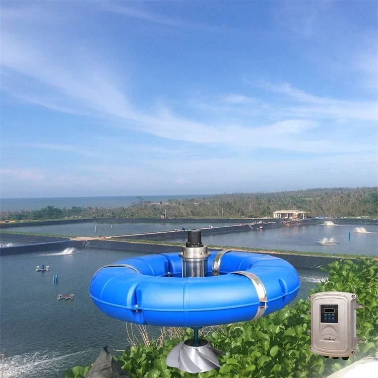 Handuro 1100W Floating Splash  Aerator For Fish Pond Aquaculture ation