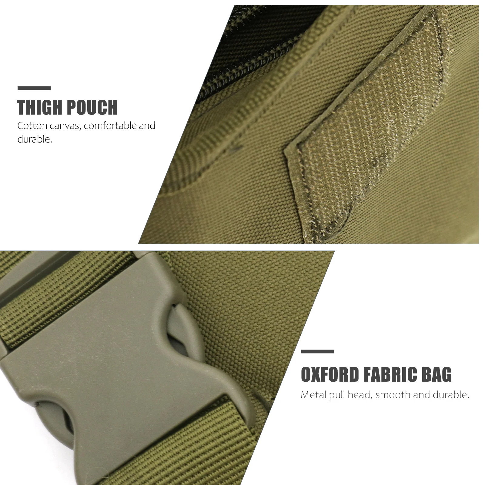 1 قطعة حقيبة متدلية الساق قابل للتعديل الخصر في الهواء الطلق التدريب الحقيبة مقاوم للماء الفخذ حزمة للدراجات النارية التخييم التنزه