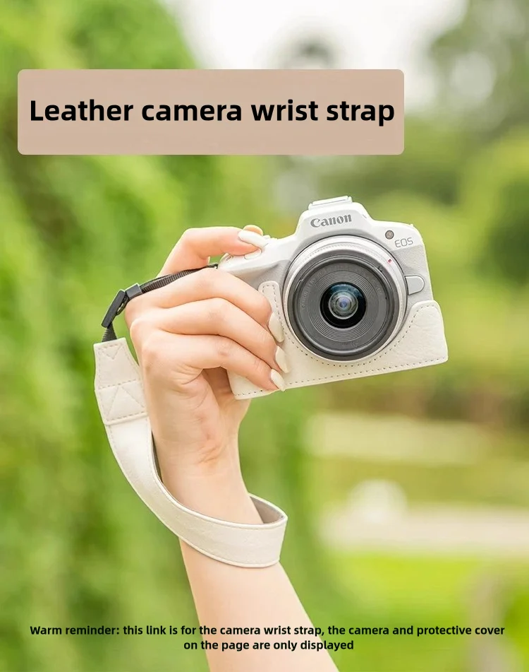 Mirrorless Camera Wrist Strap Compatible with Canon R50 Sony ZV-E10 Fujifilm XT50 XE5 Nikon ZF Hand Strap