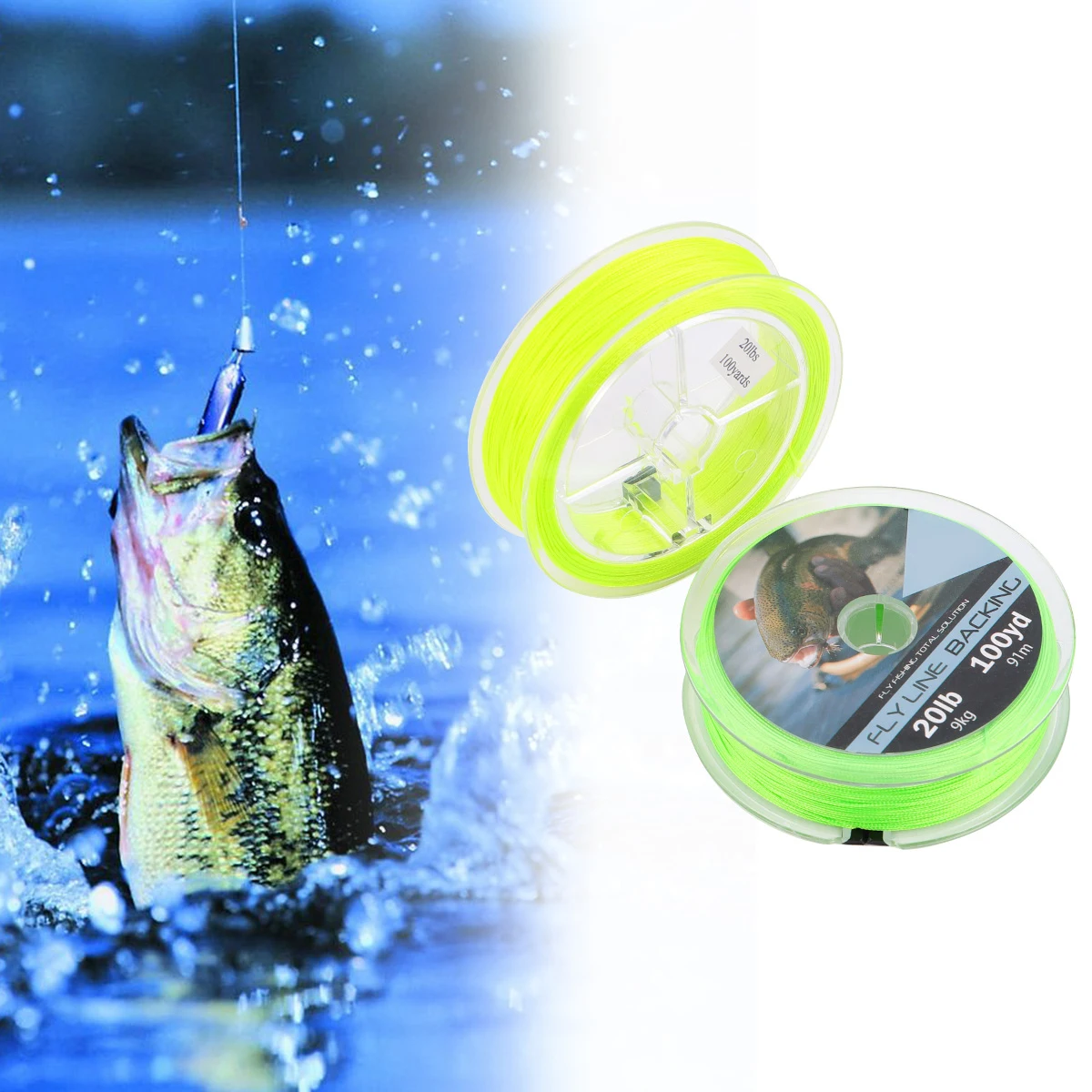 

2pcs Fly Extension Line High-Quality Nylon Outdoor Fishing Supplies Durable Extension Cable Fishing Tools For Anglers