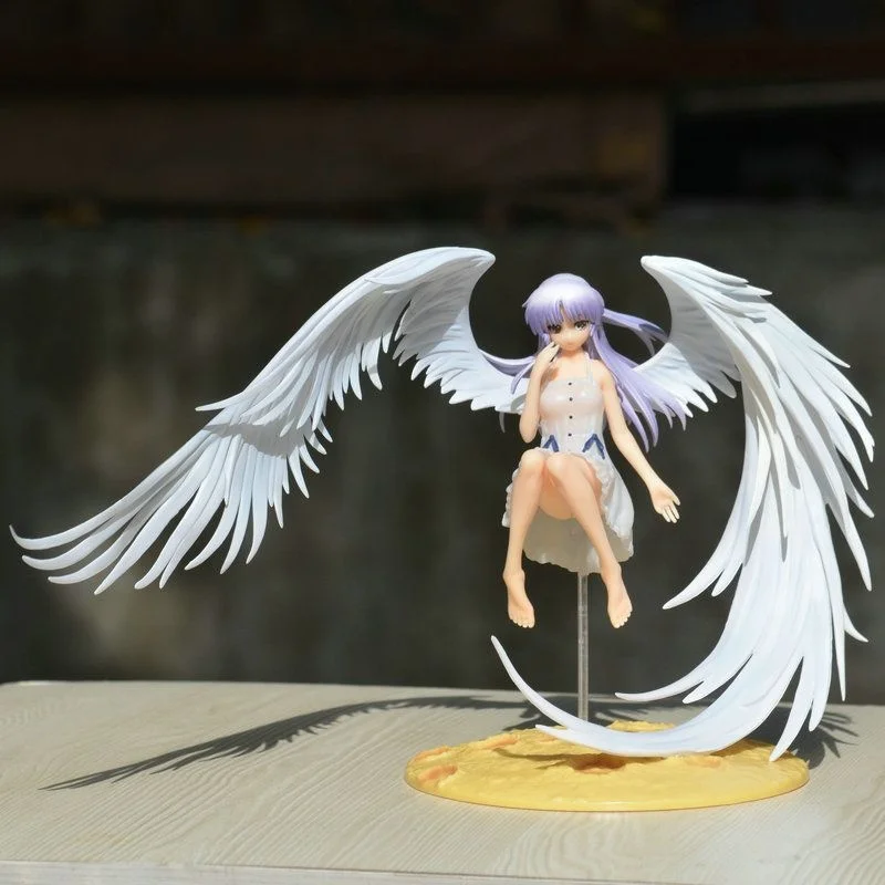 

В наличии аниме-персонаж Angel Beats! Ручная работа, крылья ангела, красивая девушка, модель ручной работы, настольное украшение, коллекционная модель, подарки