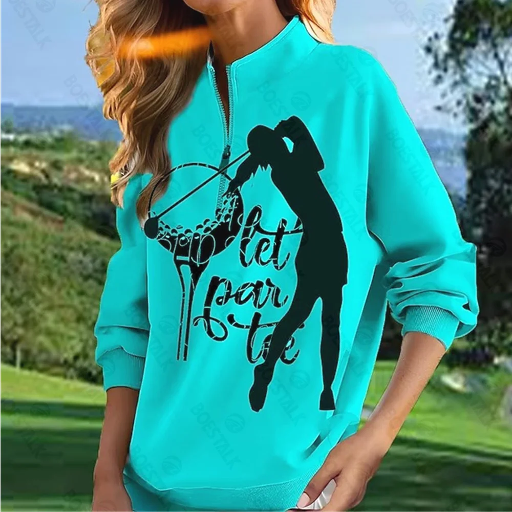 

Outdoor sports in autumn and winter long sleeve golf Polo shirt quick-drying breathable sports T-shirt comfortable casual shirt.