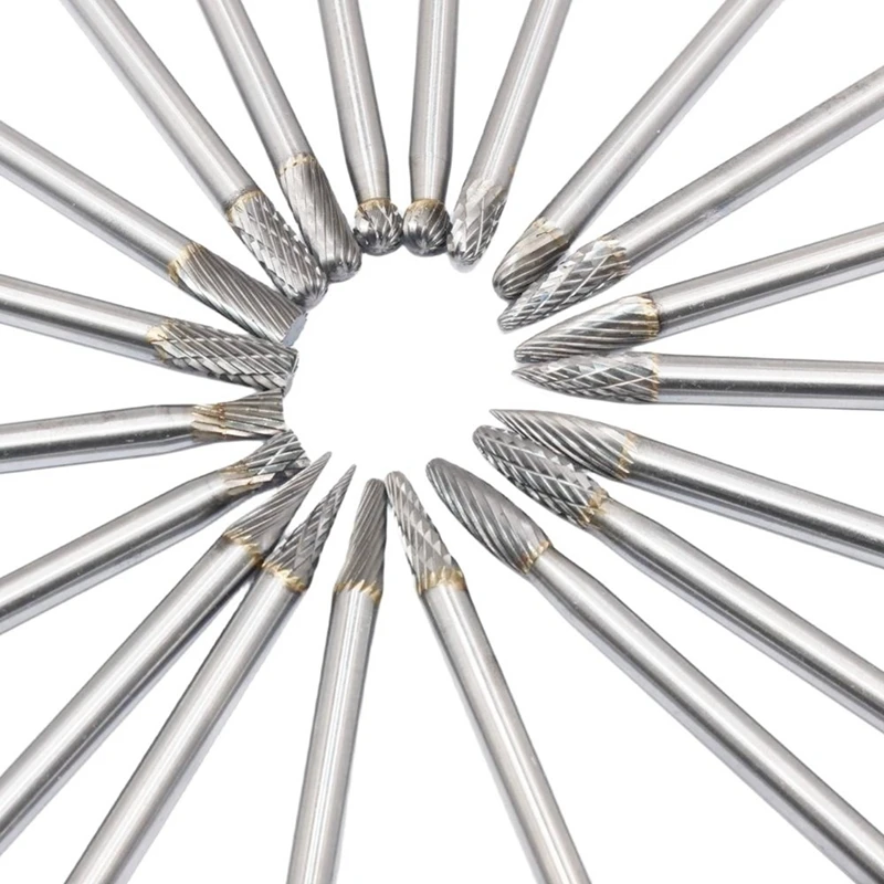 Mango de extensión de 6X6X150 Mm, Lima rotativa de carburo, cabezal de molienda de acero de tungsteno, herramienta de molienda de madera de Jade y Metal