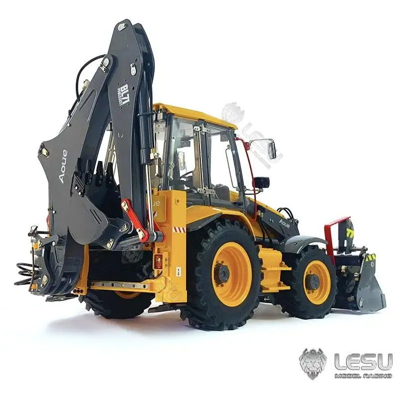 1/14  Construction machinery hydraulic model Aoue-BL71 Metal bucket for two busy loaders RCLESU