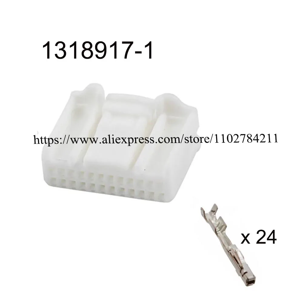 200Set 1318917-1 1473413-1 automotive Waterproof male female wire connector terminal plug 24 pin socket rubber seal