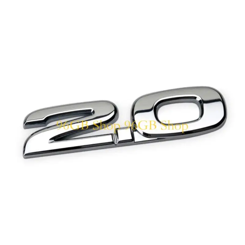 

96GB Automotive Accessory 3D ABS 2.0 2.5 Shaped Car Badge Decal