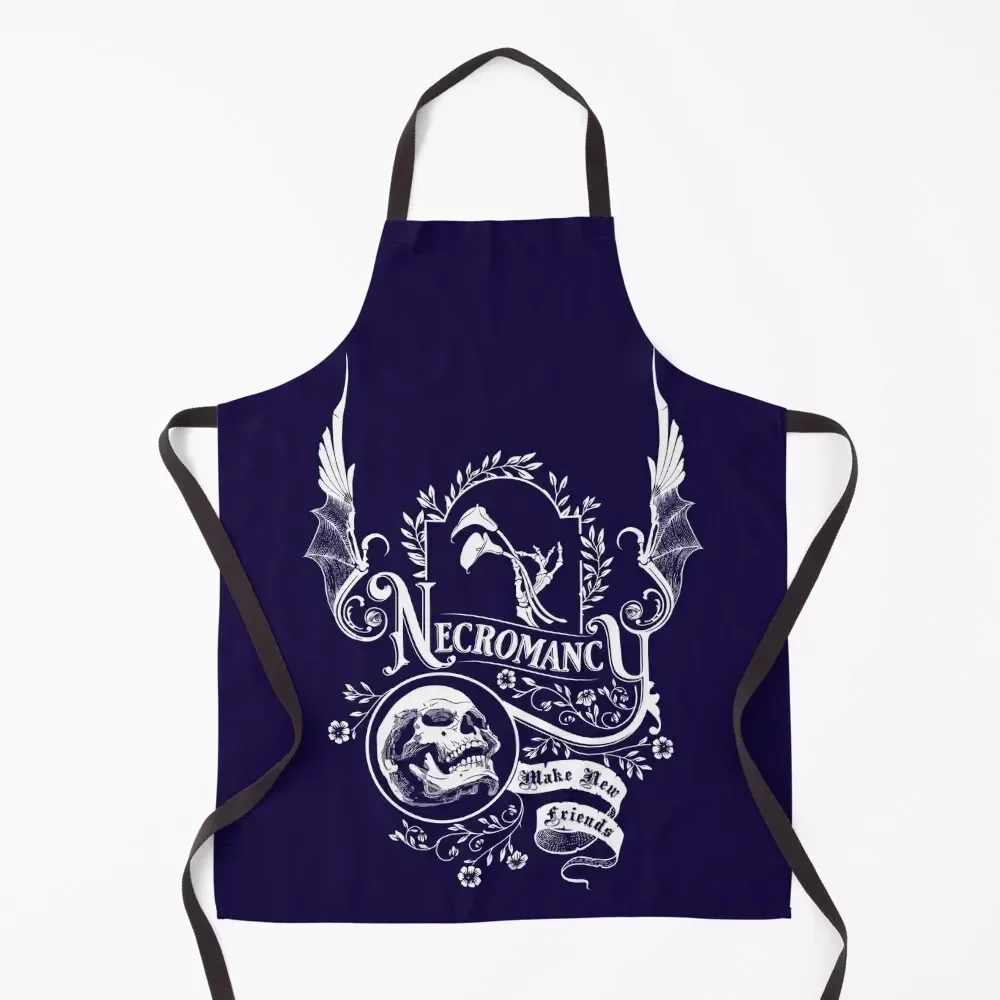 

Necromancy Slogan Apron Manicurists Kitchens Woman home women Korean Apron