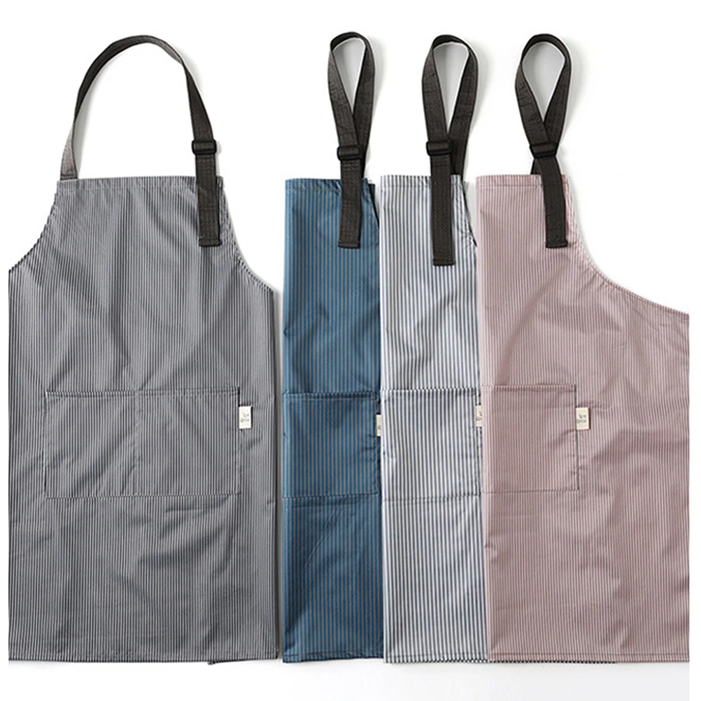 

1pc Waterproof Women Chef Restaurant Oil Bib Big Cooking Home Apron Fashion Kitchen Apron Gift