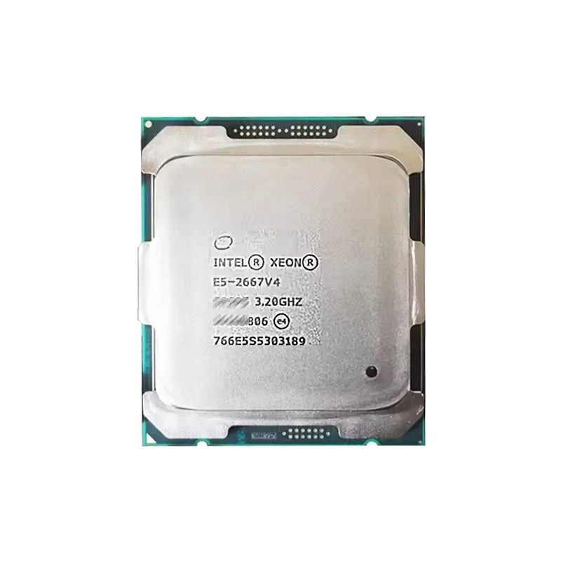 معالج Intel Xeon E5 2667 V4 مستعمل 2667V4 3.2 جيجا هرتز 8-Core 16-Thread CPU L3=25M 135W LGA 2011-3 ﻿