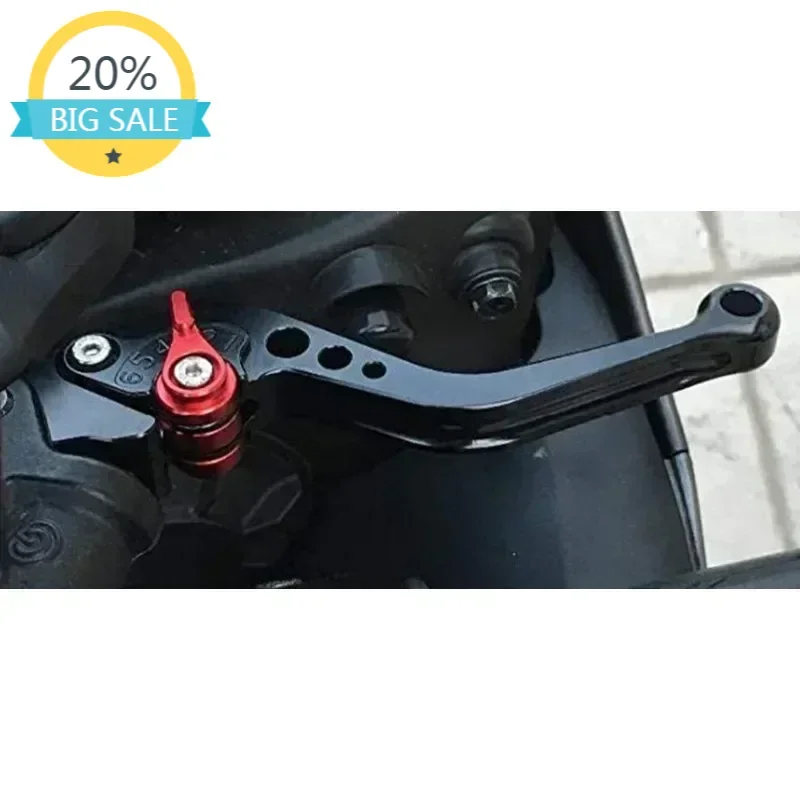 

Motorcycle Brake Handle Motorbike Modification CNC Clutch Drum Brake Lever Handle Adjustable Handlebar Set for CG125