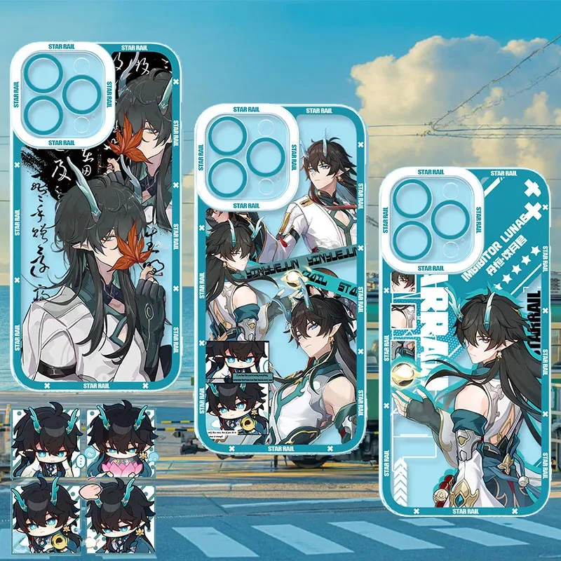 Cute Dan Heng Case for Samsung Galaxy A53 A50 A50S A36 A35 A34 A32 A31 A30 A26 A25 A24 A23 A22 4G A21S A20S A20 A16 M54 5G Cover