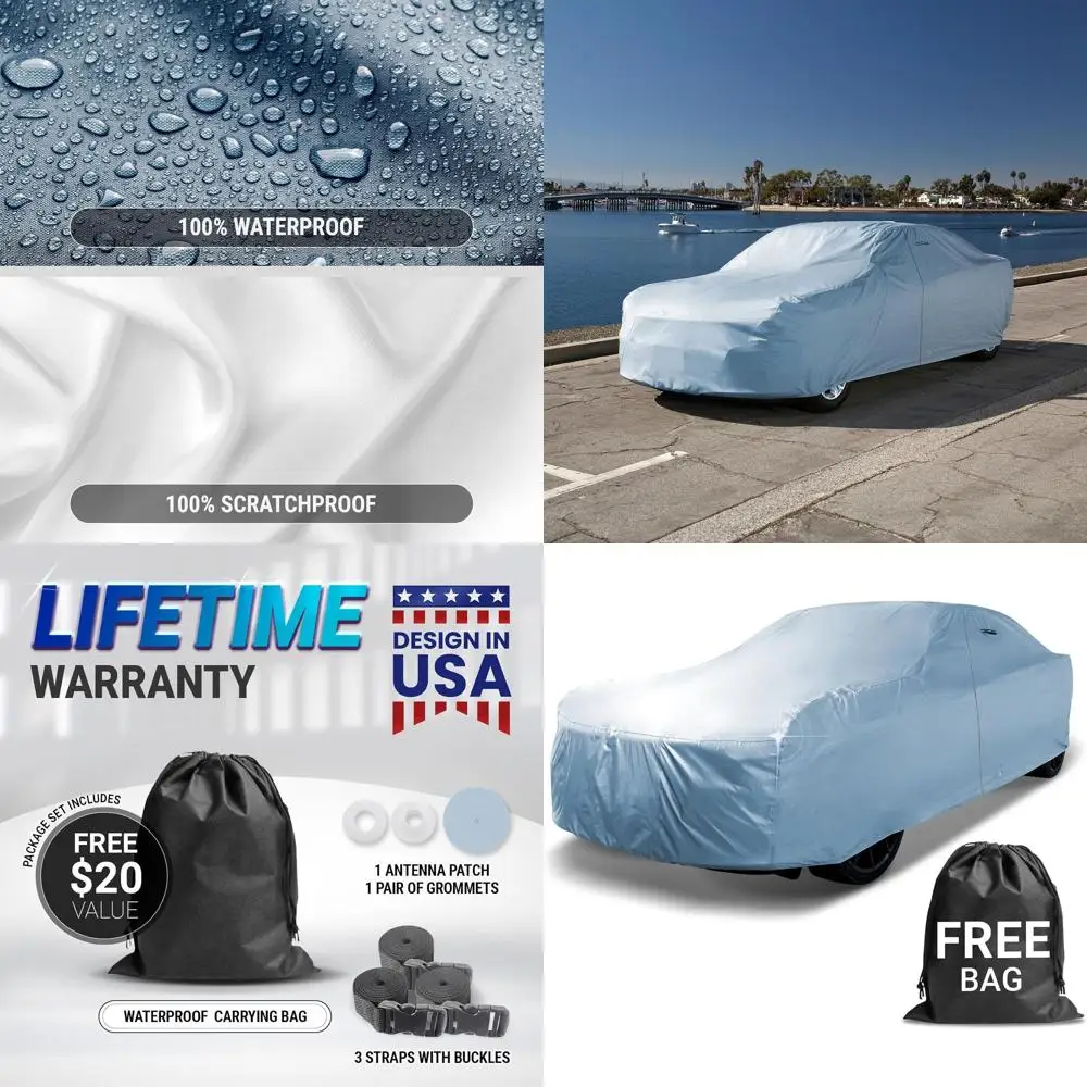 

Vintage 1967-1981 Padded Exterior Car Cover - Waterproof Protection for Classic Automobiles
