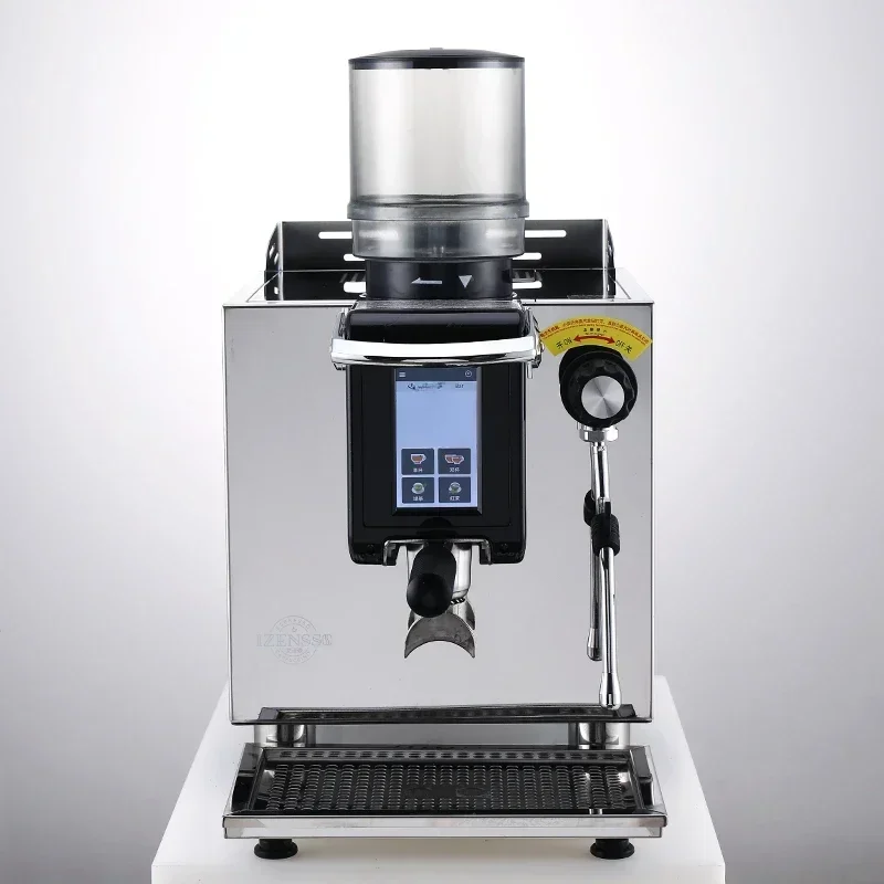 

3089A Coffee machine commercial Italian semi-automatic small household grinder Hot sales