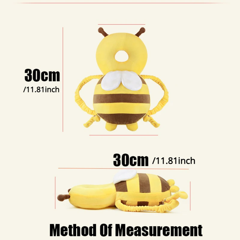 Poduszka chroniąca dziecko naucz się chodzić osłona głowy poduszka chroniące przed upadkiem tylna czapka do noszenia kreskówki dla dzieci bezpieczne