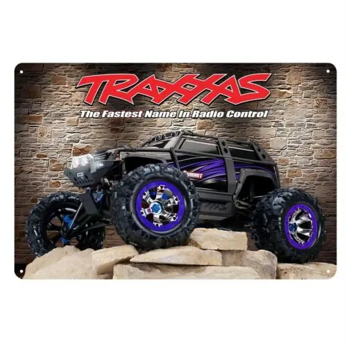 1pcs,Metal Poster Rc Car Tin Sign Wall Decoration  Plaque Traxxas Summit  ch