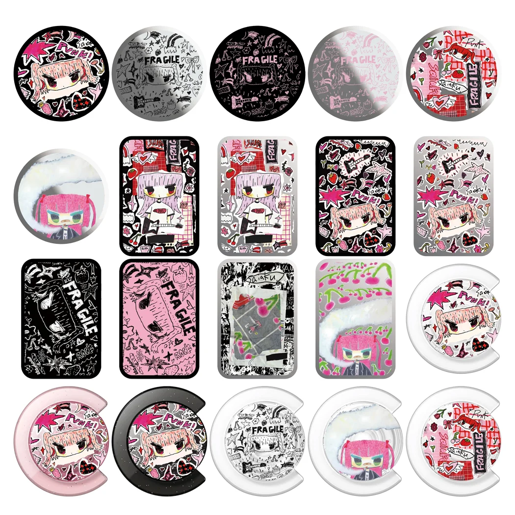 

6020755 Magnetic Phone Folding Stand for IPhone Holder Mount Support for Galaxy S Card Holder