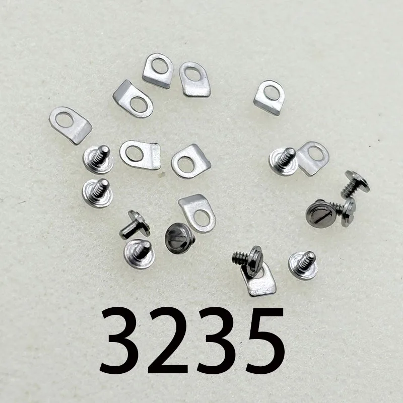 Watch accessories suitable for China Shanghai 3235 movement, fixed screws and washers