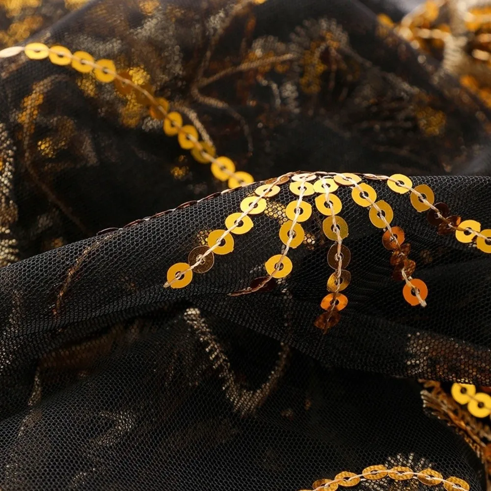 

Элегантные блестящие шали с пайетками, вышитые цветочным узором, кружевные сетчатые свадебные накидки с бахромой, длинные свадебные и подружечные шали-болеро