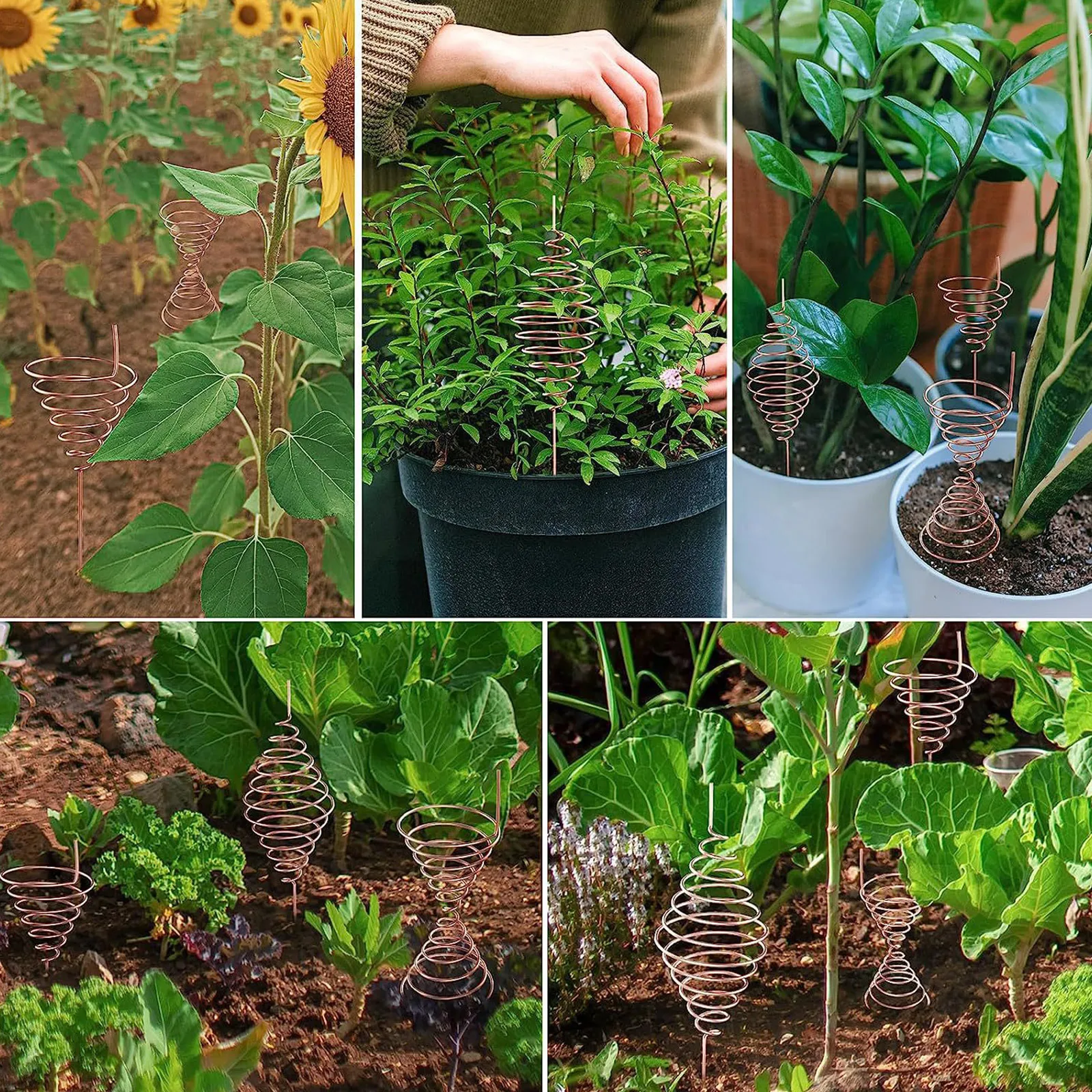 

Garden Potted Copper Wire Winding Clamp Small Size Coil Making Tool Antenna Gardening Plant Tools Copper Antenna Garden Tools