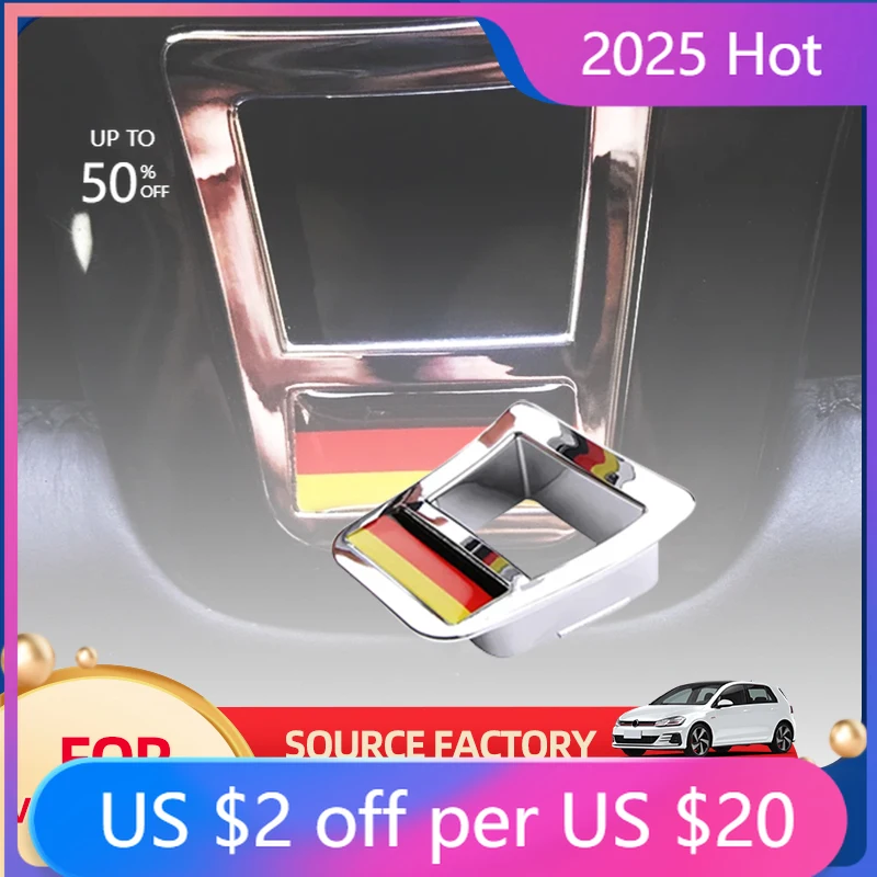 

GOLF 4, 5, 6, 7, 2026, новые эмблемы, автомобильная эмблема, наклейка на руль для Volkswagen VW Golf Polo Passat CC Tiguan Rline Jetta A