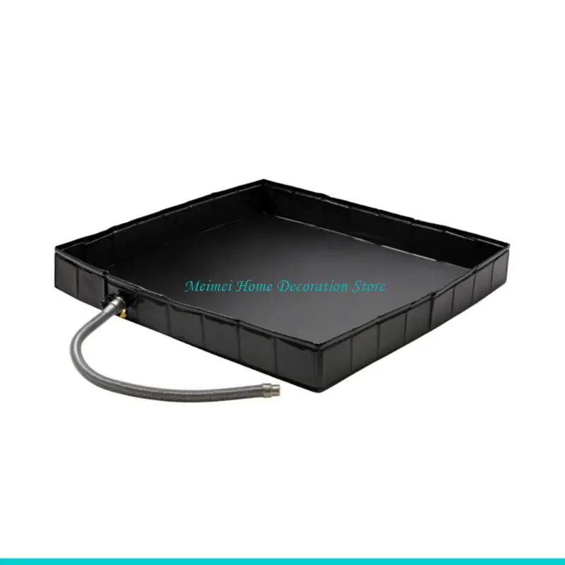 H7BF Foldable Shower Base Outdoor Tent Camping Awning Shower Tray Portable Shower Pan