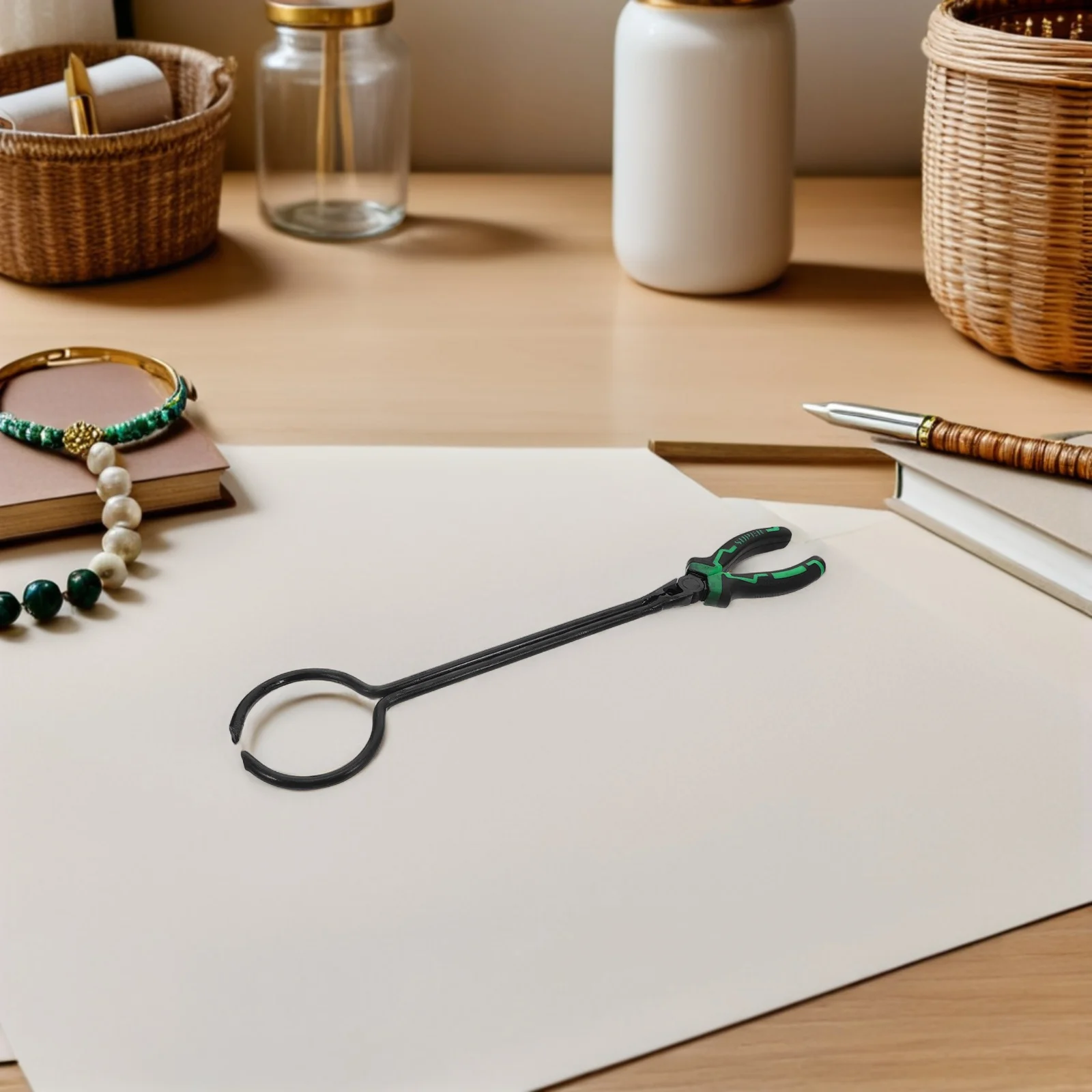 ملقط لصب المعادن صنع المجوهرات أداة فرن صهر بوتقة ملقط بوتقة تونغ المشابك مجموعة الملحقات