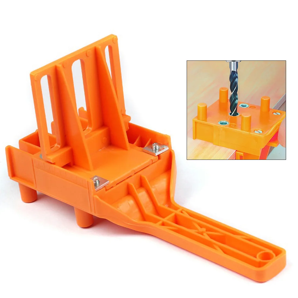 

1pc Woodworking Drill Locator Punch Hole Locator Self Centering Doweling Jig For 6/8/10mm Drill Bits Woodworking Accessory
