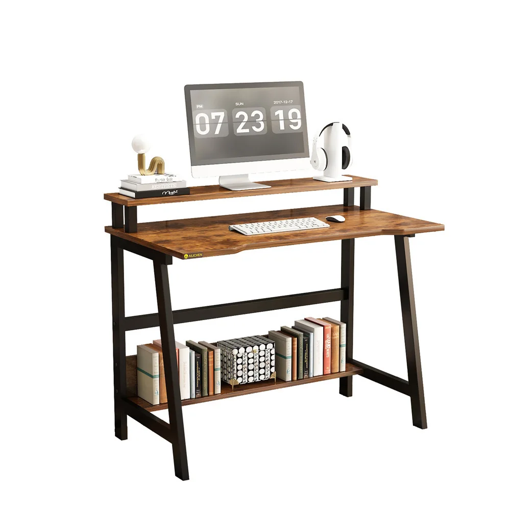 

Computer Desk Study Desk Writing Desk, All-in-One PC Laptop Desk, Modern Minimalist Home Office Study Table