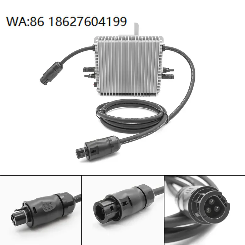 1600W 2200W Waterproof Mini Hybrid Grid Tie Micro Inverter Trickle Charger Function  Solar Panel Power System