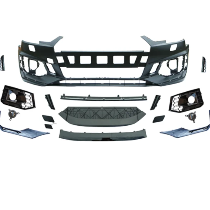 

Car Front Bumper With Grill Rs5 Style For Audi A5 2017-2020 Body Front Kits