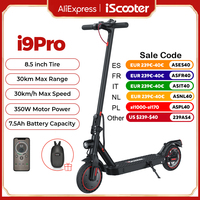 iScooter i9Pro Electric Scooter 350W Scooter for Adults 7.5Ah 30km/h Foldable Scooters 8.5inch Honeycomb Tire Kick Scooter