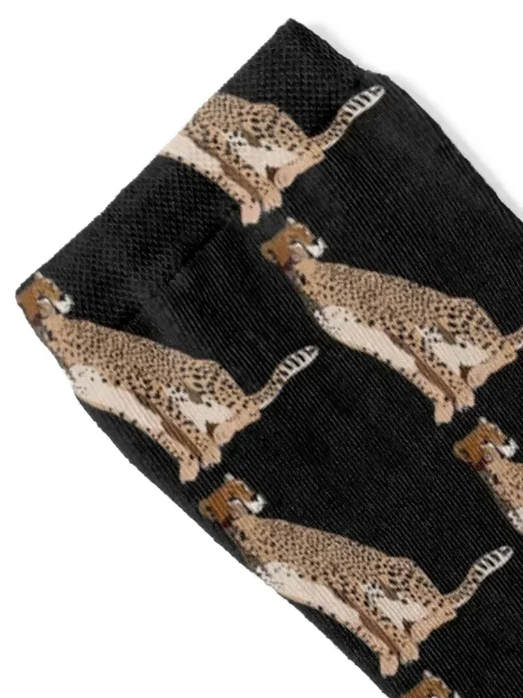 C is for Cheetah Socks christmas stocking hockey Christmas loose Men Socks Luxury Brand Women's