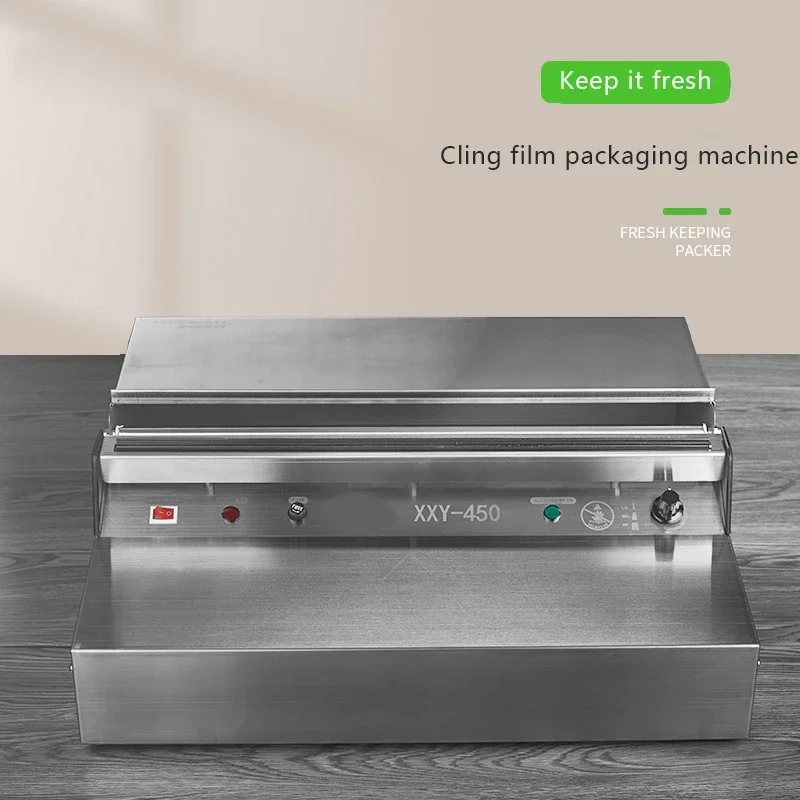 

New Industry Food Bag Sealing Plastic Film Packaging Continuous Sealers Electric Sealing Machine Supermarket Fruit And Vegetable